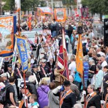 В Эдинбурге «оранжисты» протестуют против независимости Шотландии