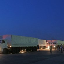 Из Ханты-Мансийска в Донецк прибыли грузовики с гумпомощью от ЕР