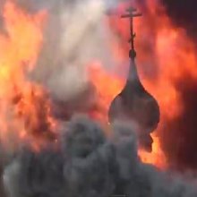 В Донецке Иверский монастырь разрушен во время обстрелов