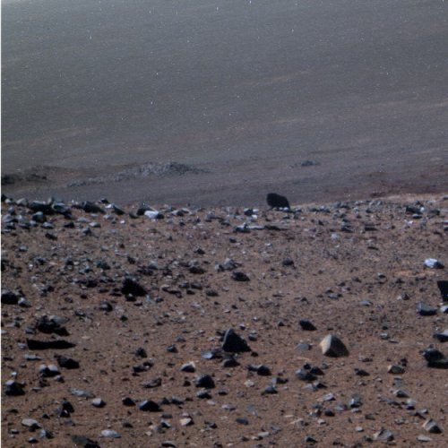 На поверхности Марса Rover Opportunity обнаружил загадочное существо