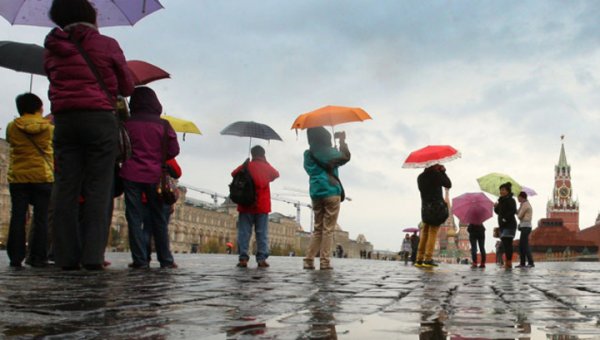В Москве продолжится дождливый период