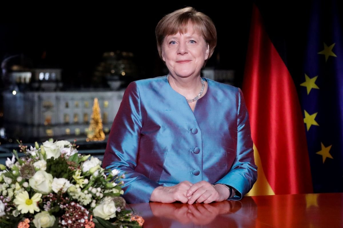 Новогоднее Поздравление Ангелы Меркель