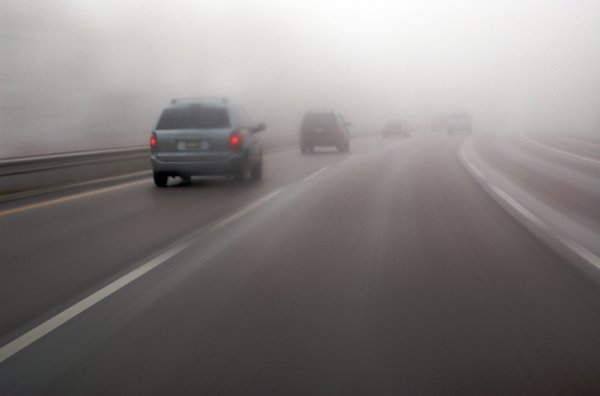 Семь аварий за четверть часа произошло в Перми из-за тумана