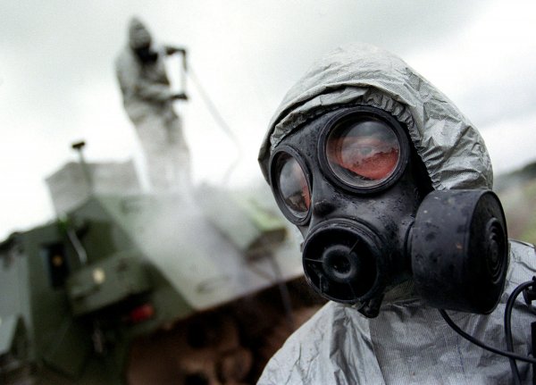 Россия уничтожила все запасы химического оружия типа зоман
