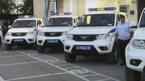 Полиция Астрахани получила новые патрульные автомобили