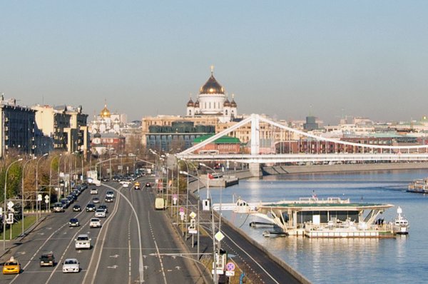 В Москве Фрунзенскую набережную перекроют на полторы недели