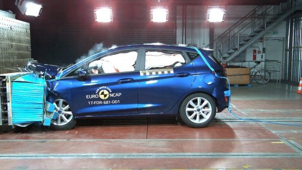 Ford Fiesta получил рейтинг "пять звезд" после краш-теста от Euro NCAP