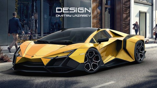 Российский дизайнер представил концепт Lamborghini Forsennato