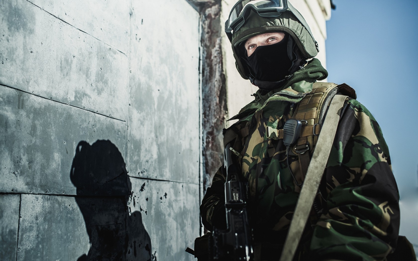 Фото военных россии в маске