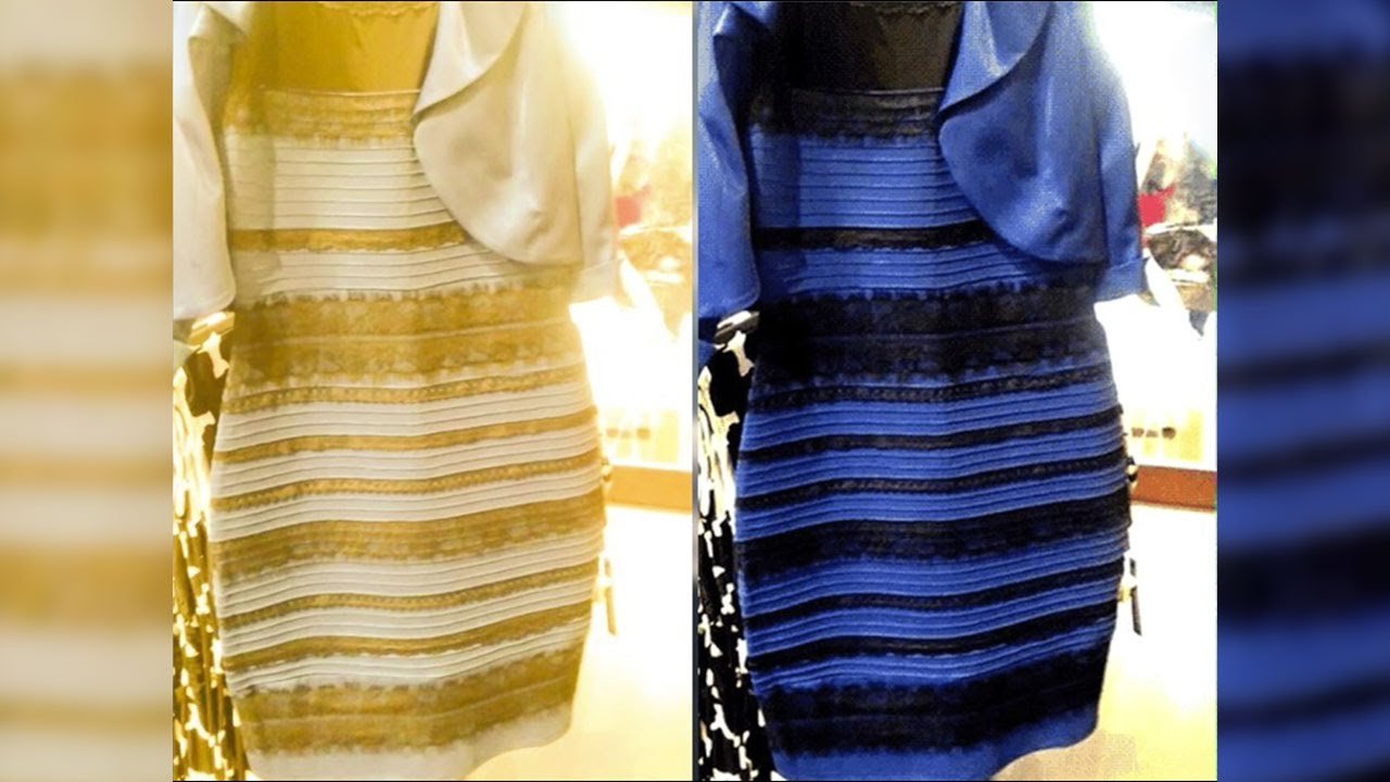 Так какого цвета платье