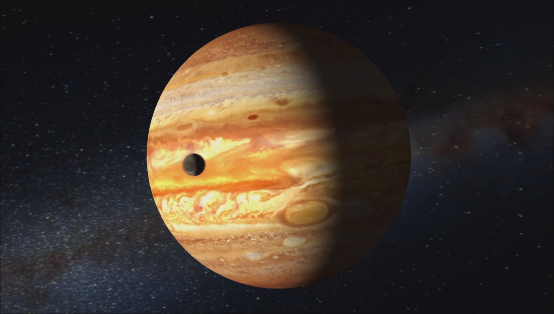 Юпитер в солнечной системе