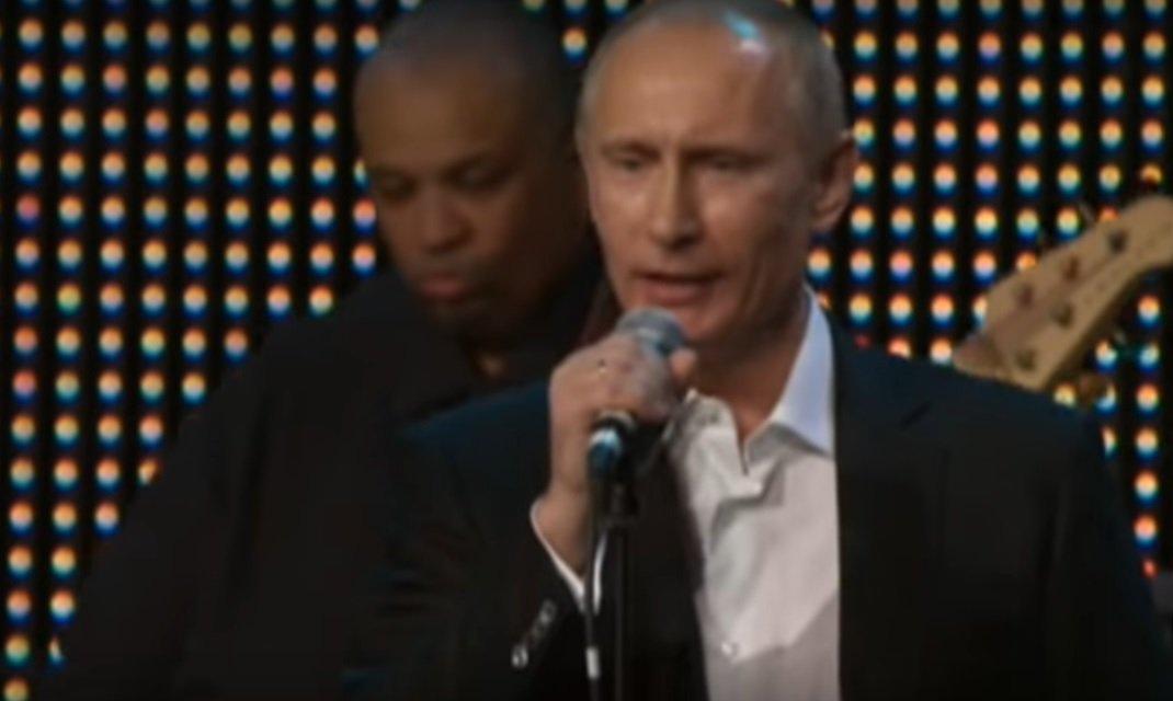 На проекте голос путин