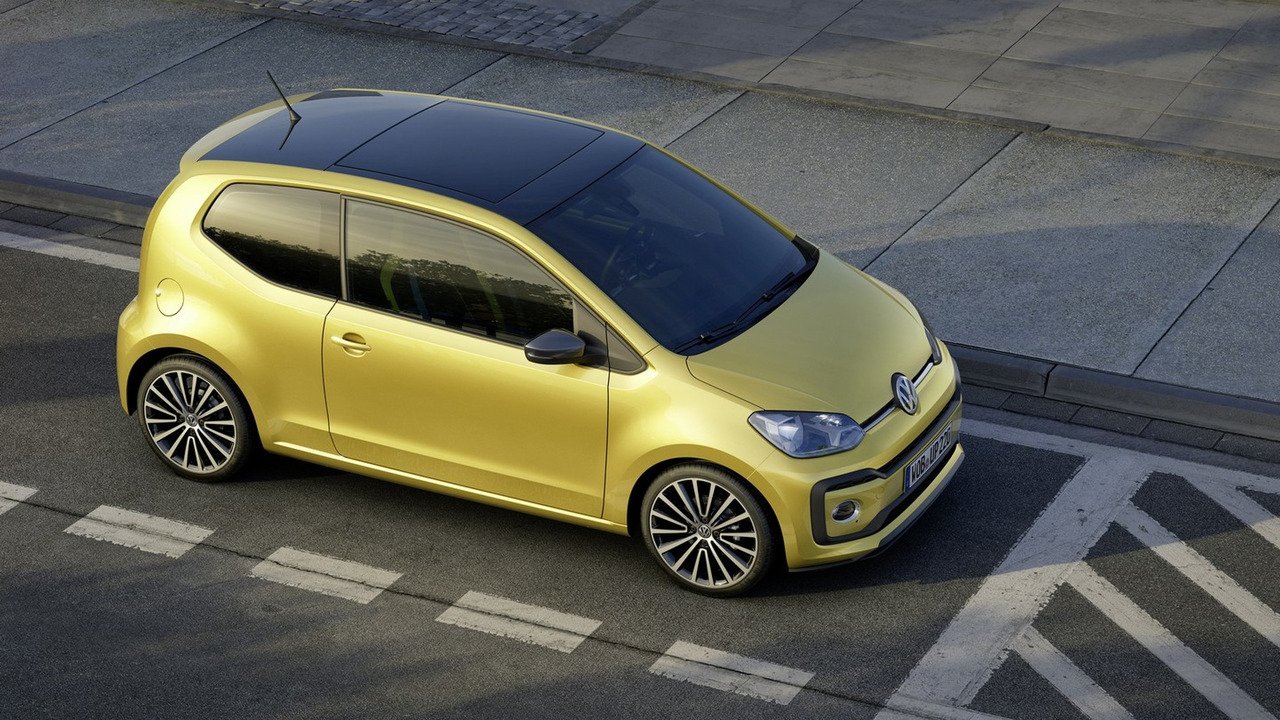 Volkswagen up GTI Р¶РµР»С‚С‹Р№