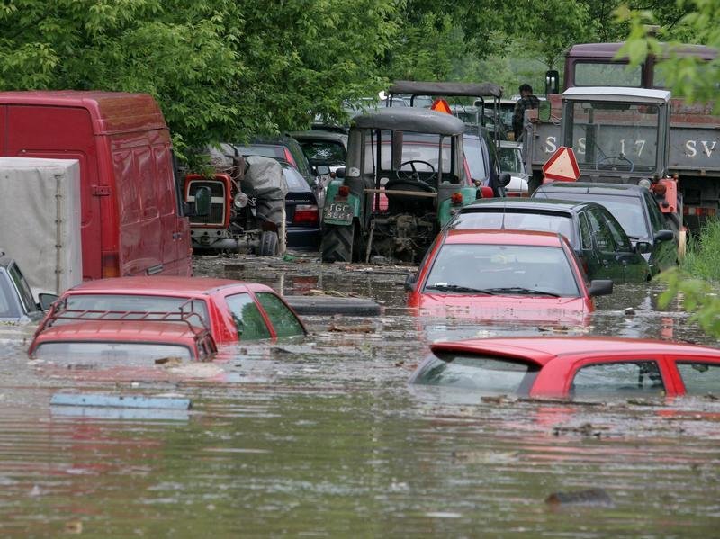 Затопленные автомобили