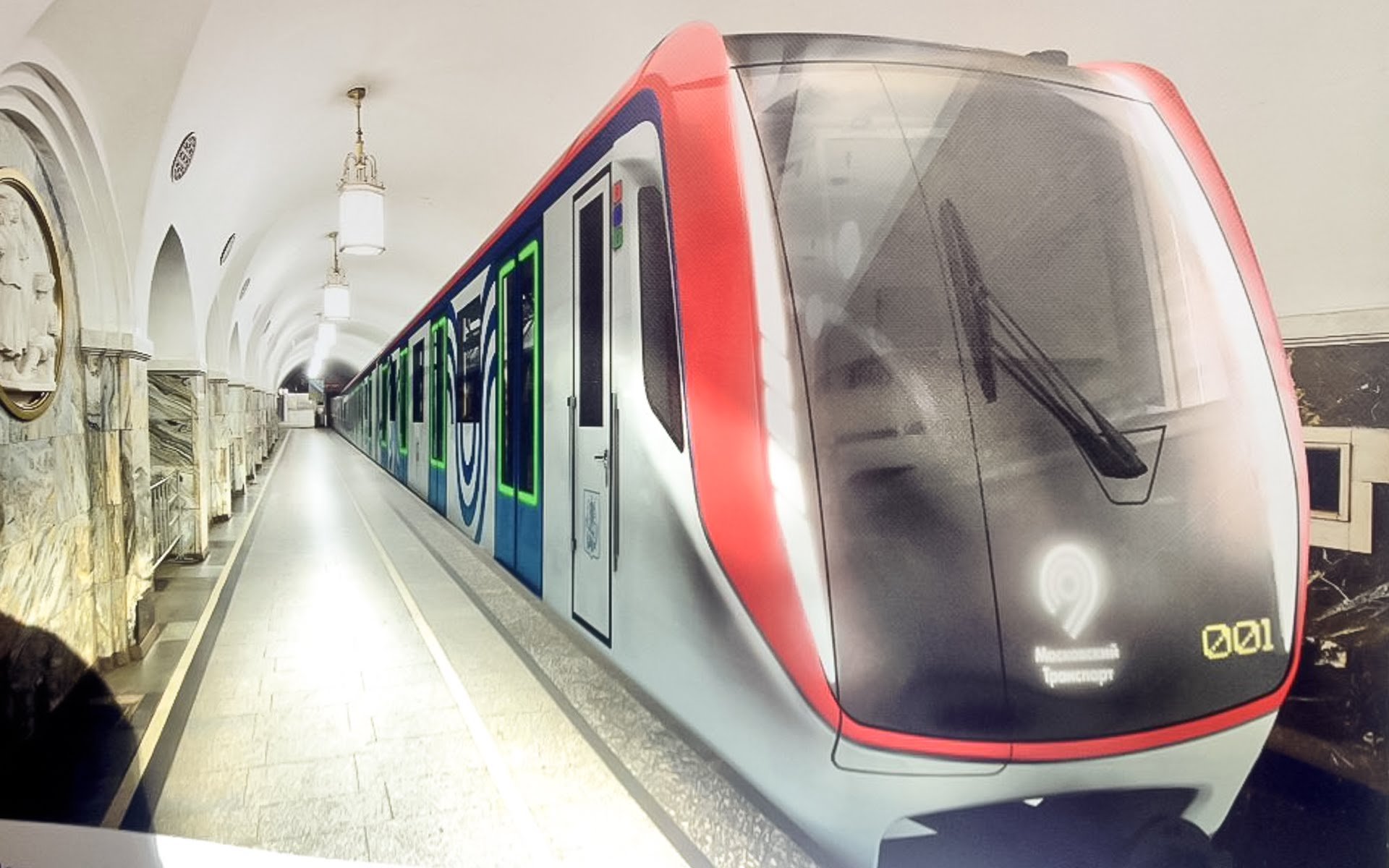 Новые вагоны Московского метро