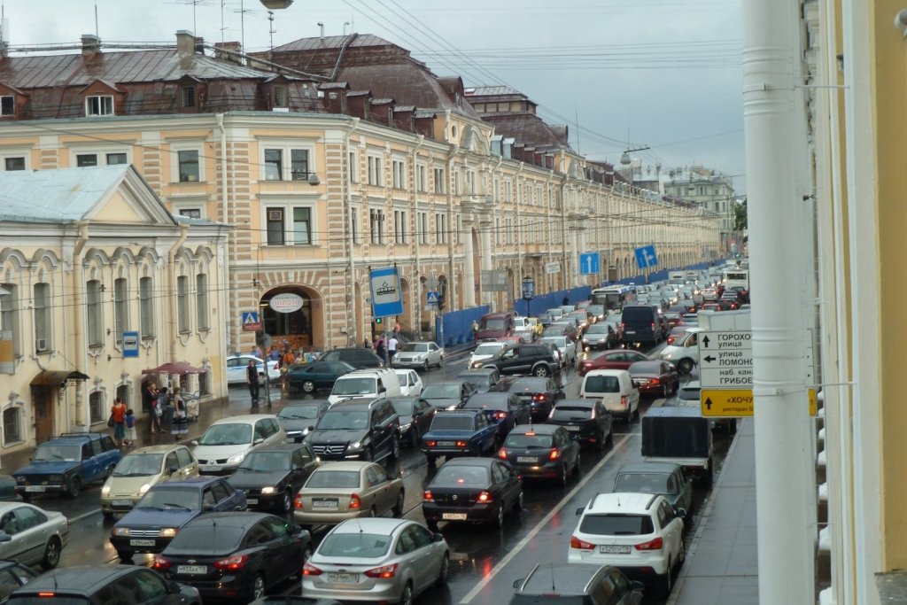 Пробки в санкт петербурге сейчас показать. Пробки в Санкт-Петербурге.