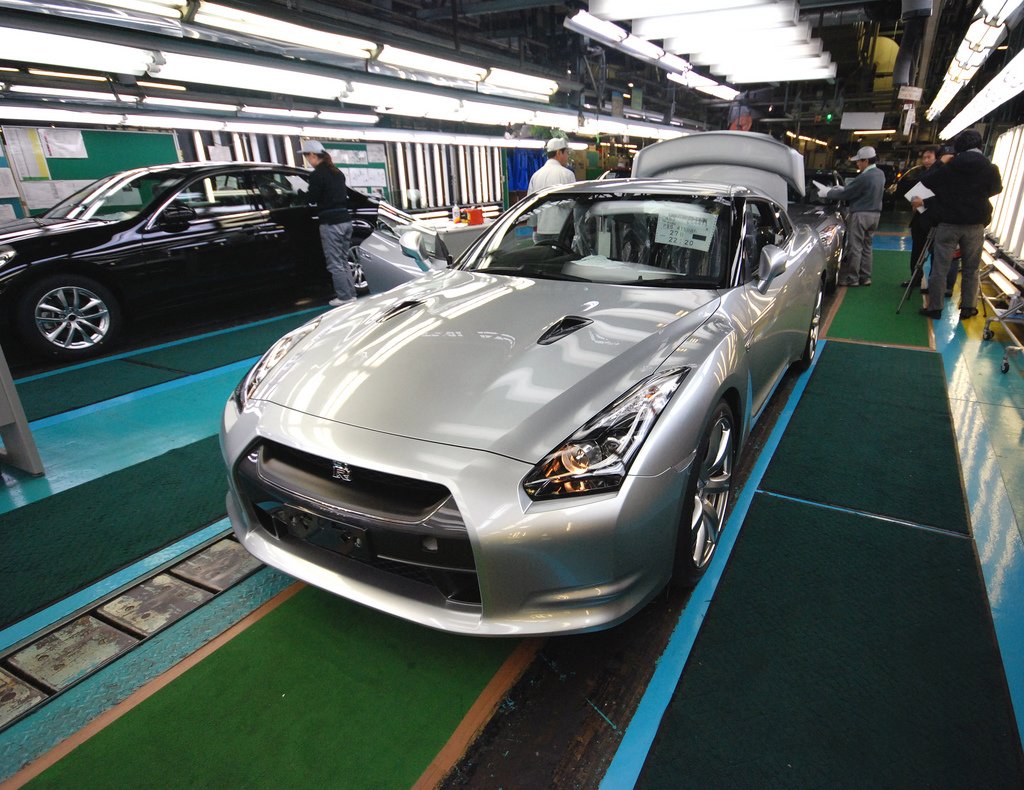 япония производство автомобилей