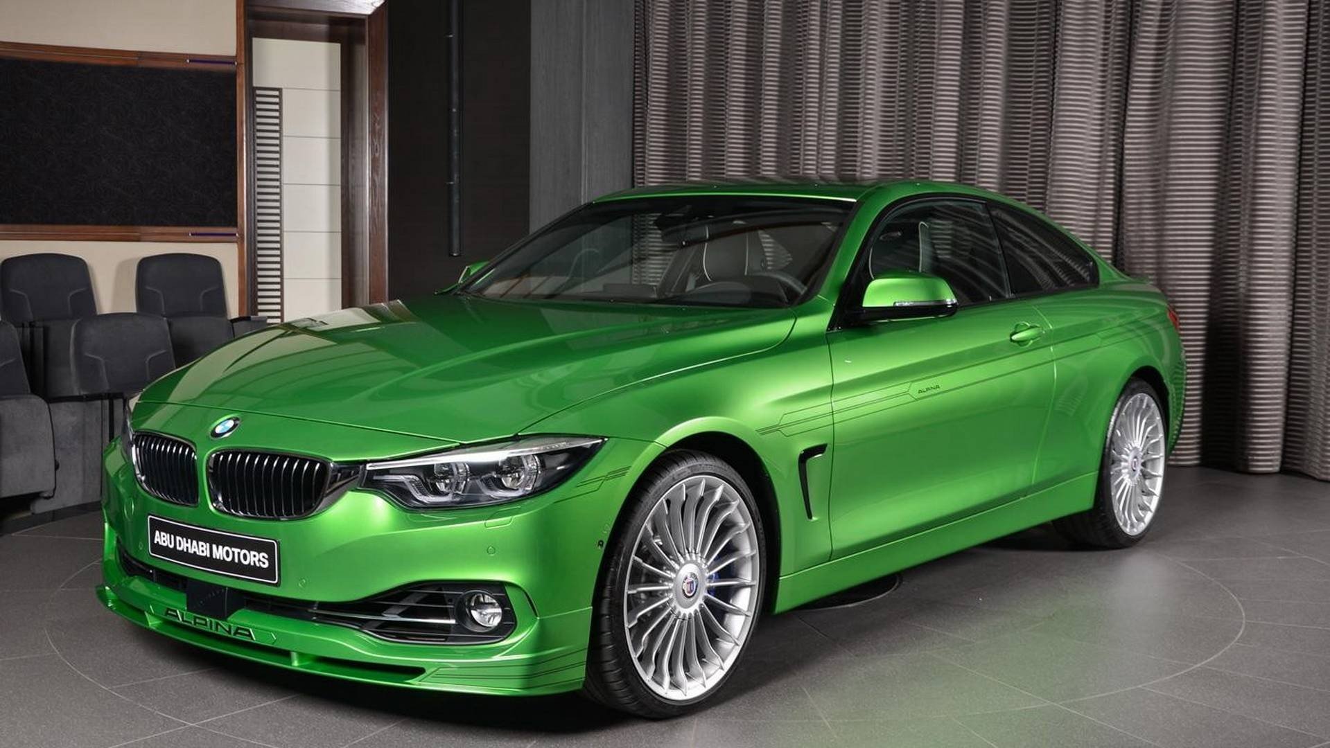 BMW 4 Coupe Green