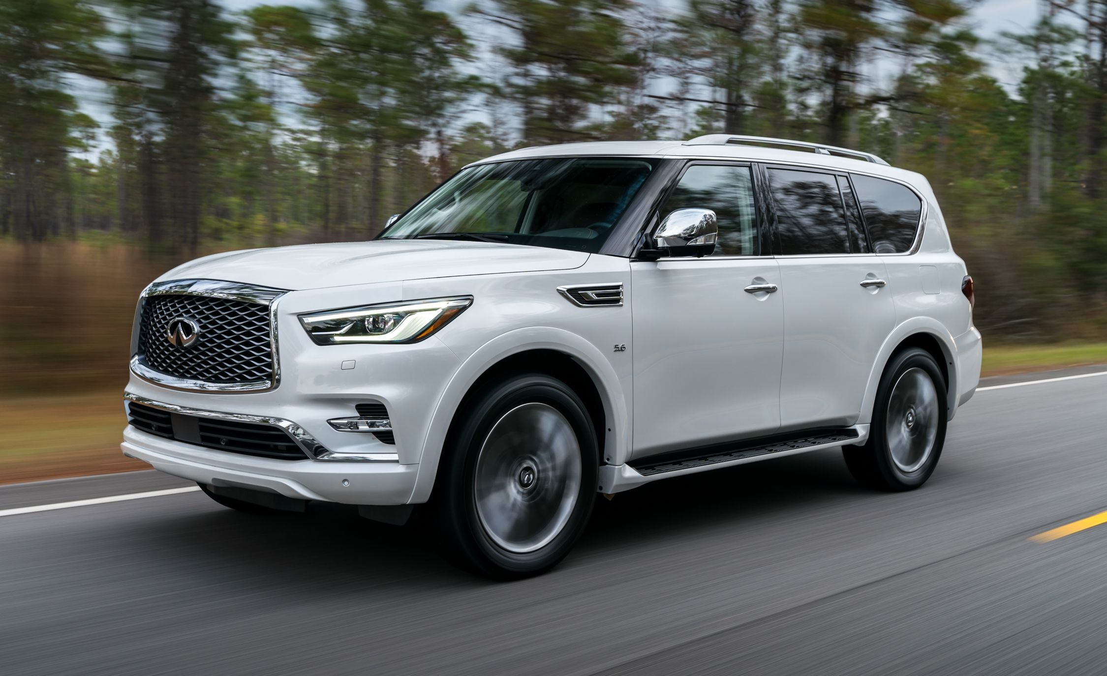 Инфинити qx80 сколько лошадей