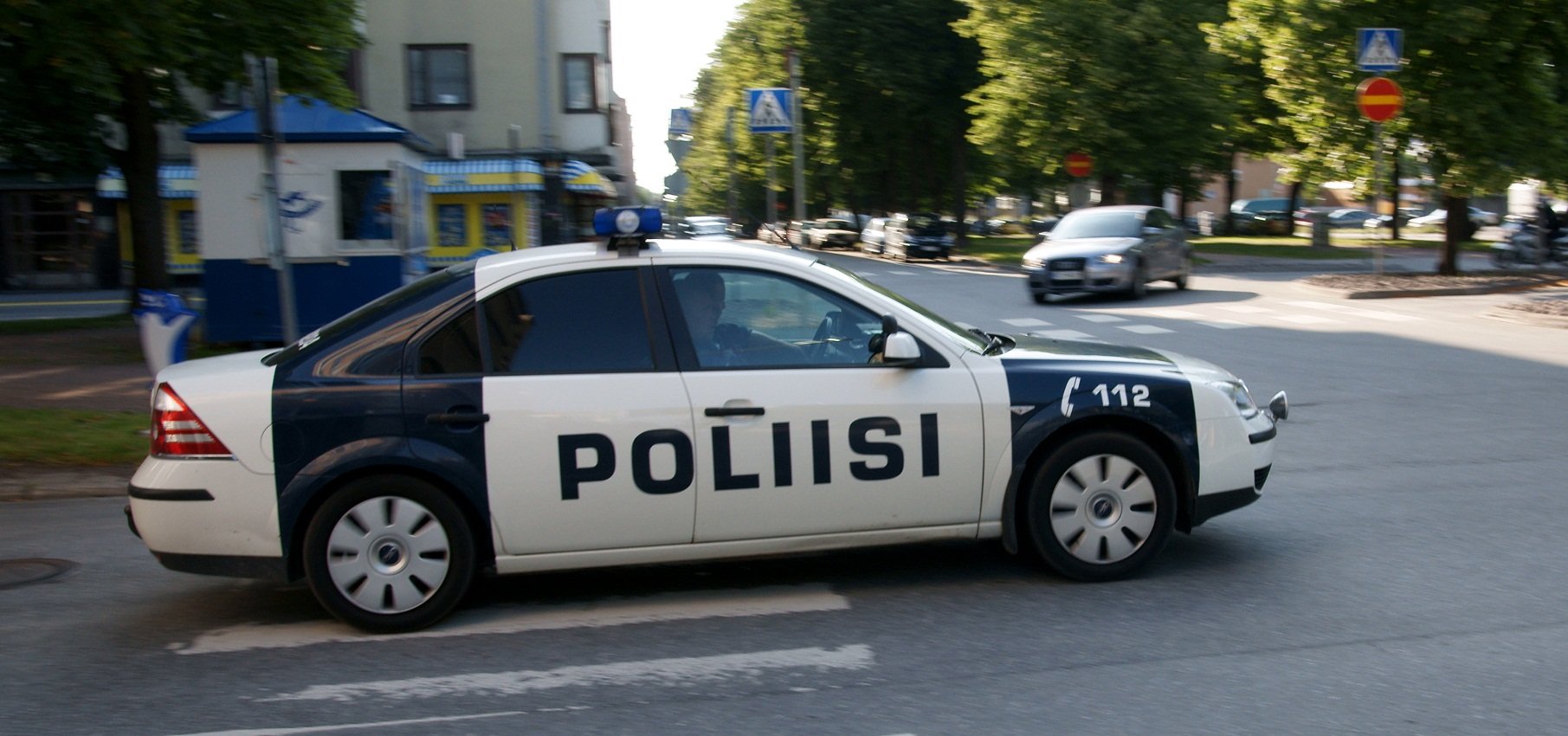 Дорожная полиция в Финляндии