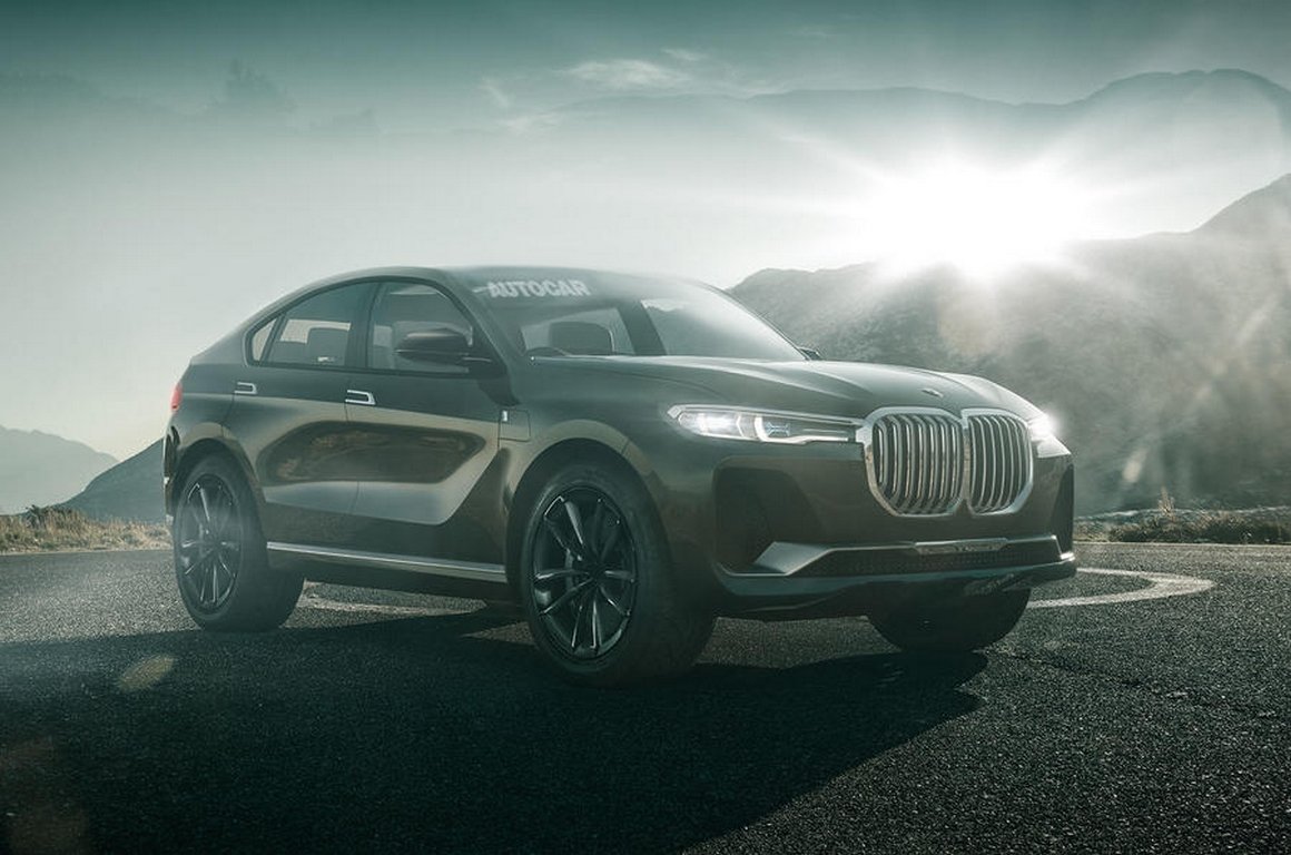 BMW x8 салон