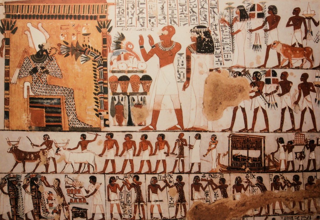 Freski egipet древние египетские фрески