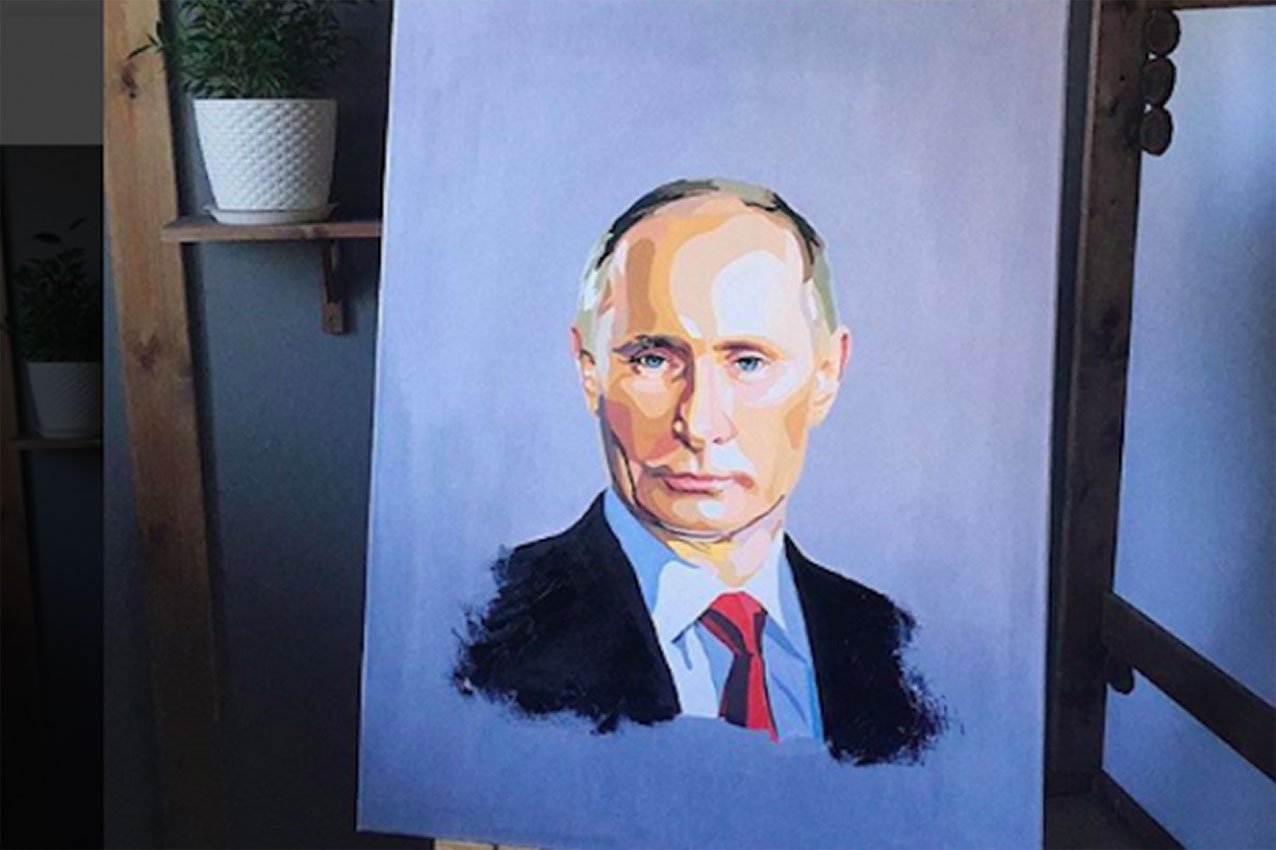 Живописный портрет Путина