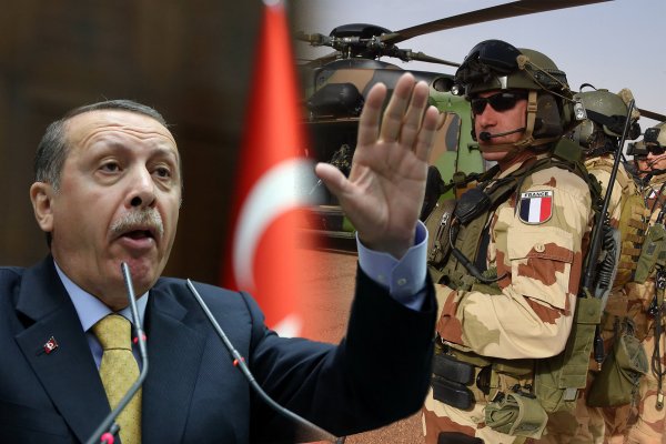 «Париж должен уйти!»: Эрдоган «открыто угрожает» спецназу Франции брошенному ВС США в Сирии