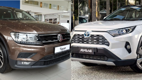«Древняя телега»: В сети сравнили Volkswagen Tiguan и новый Toyota RAV4