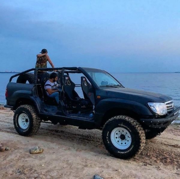 Крузак  теперь и для пляжа: Представлен прогулочный багги на базе Toyota Land Cruiser 100