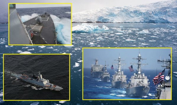 Американские корабли прибыли в Арктику с антироссийской миссией