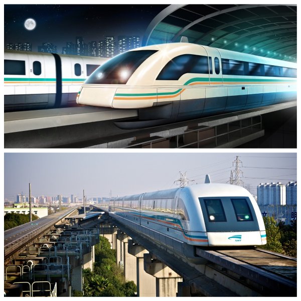 В Китае испытали левитирующий поезд со скоростью 600 км/ч
