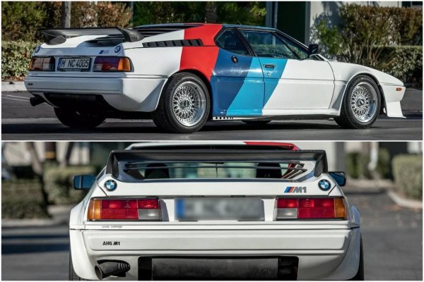 Образец BMW M1, принадлежащего Уокеру. Коллаж: vladtime.ru